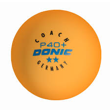 Donic Coach P40+ 2 ster tafeltennisbal training - oranje 120 stuks