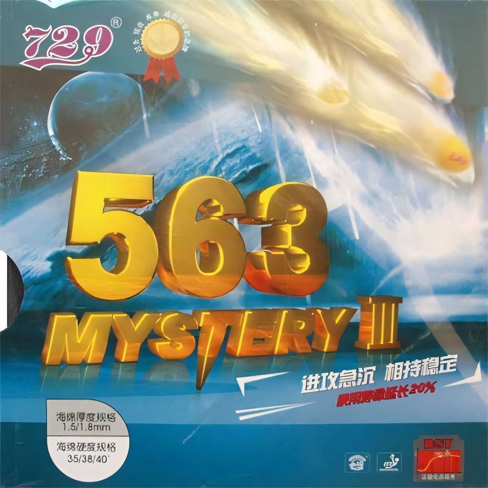 Friendship 563 Mystery III rubber - half long pimples