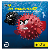 Andro Blowfish+ rubber - short pimples