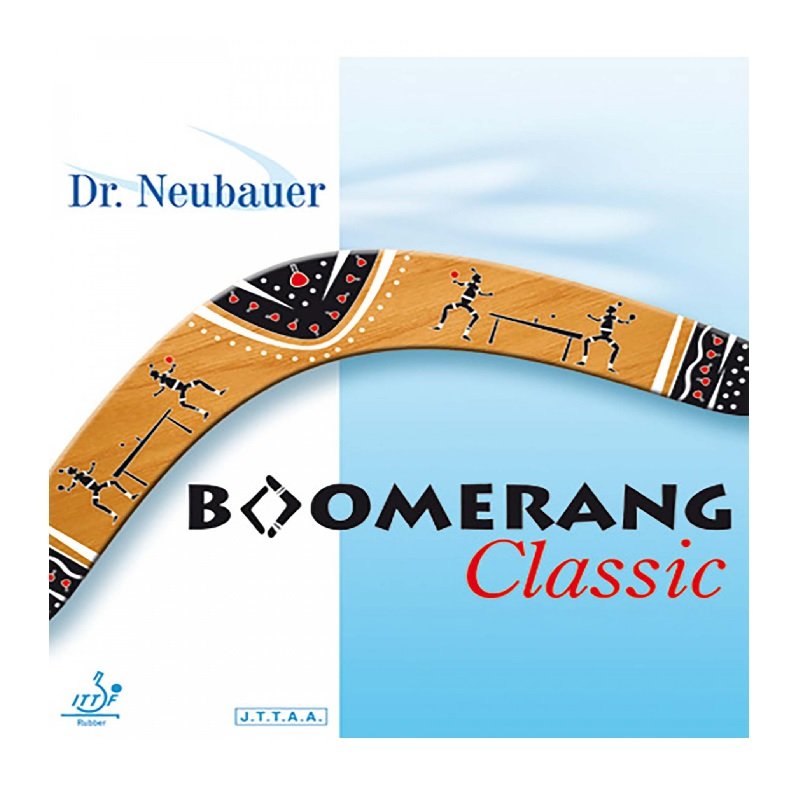 Dr. Neubauer Boomerang Classic rubber - lange noppen