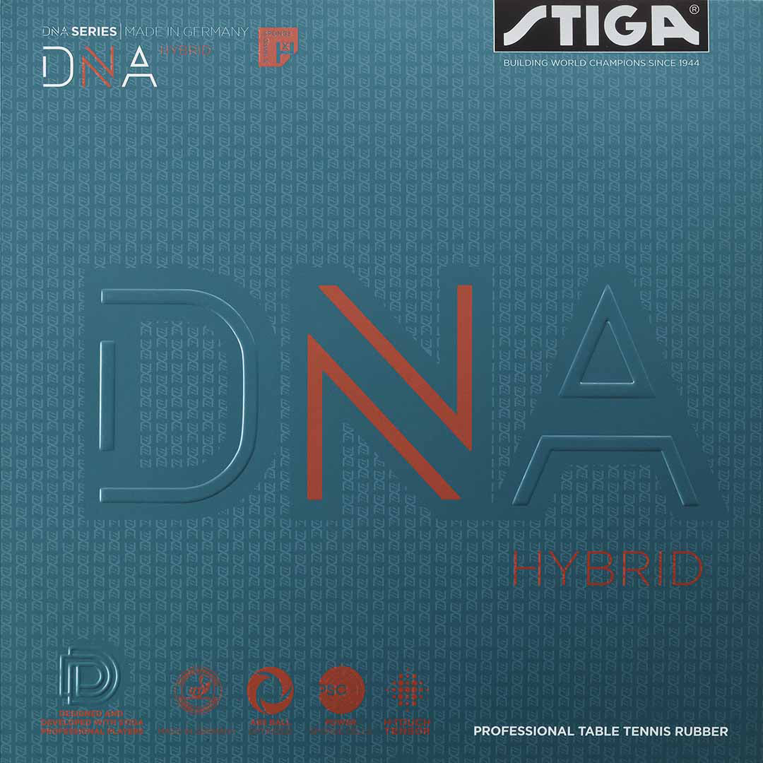 Stiga DNA Hybrid XH rubber