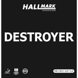 Hallmark Destroyer rubber - lange noppen