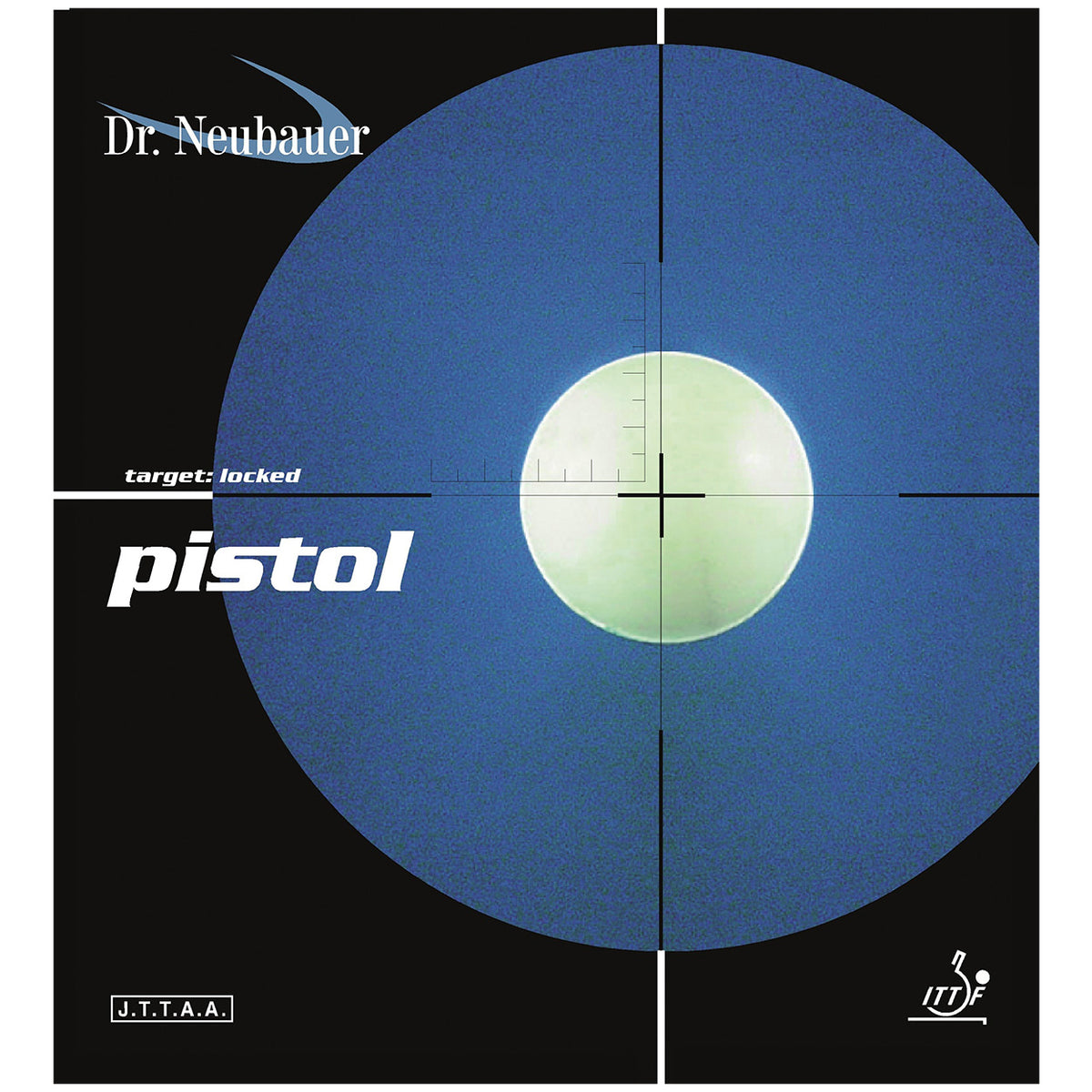 Dr. Neubauer Pistol rubber - short pimples