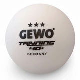 Gewo Training 3 ster tafeltennisbal - wit 6 stuks