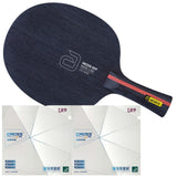 Table Tennis Set for Beginners: Andro Inizio Off with Friendship RITC Cross Soft Rubbers