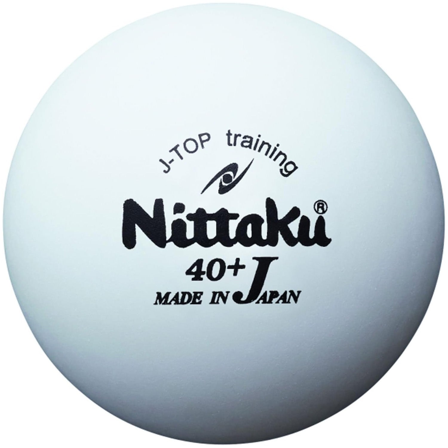 Nittaku J-Top Training 40+ tafeltennisbal - wit 120 stuks