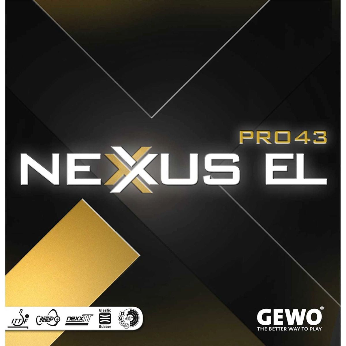 Gewo Nexxus EL Pro 43 rubber