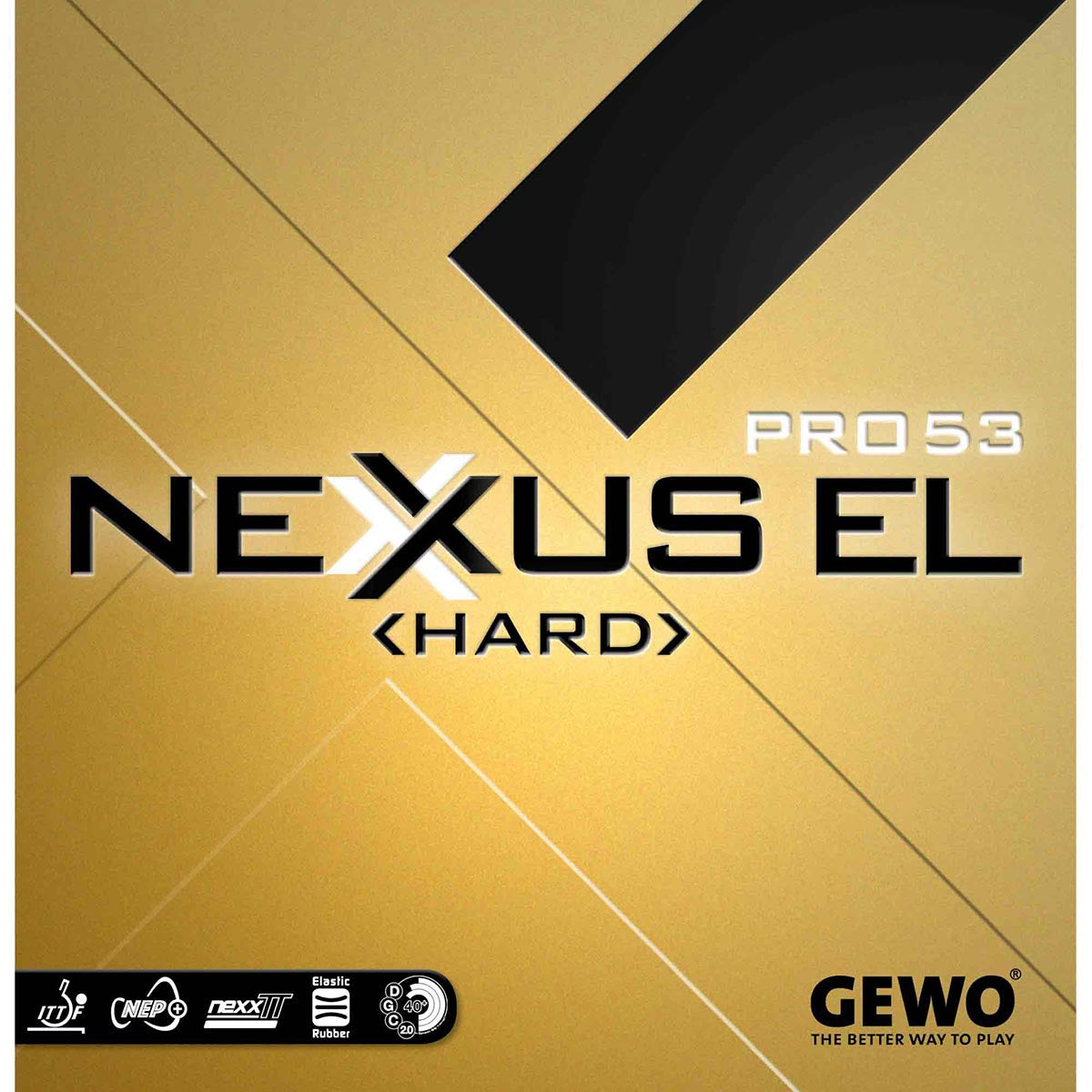 Gewo Nexxus EL Pro 53 Hard rubber