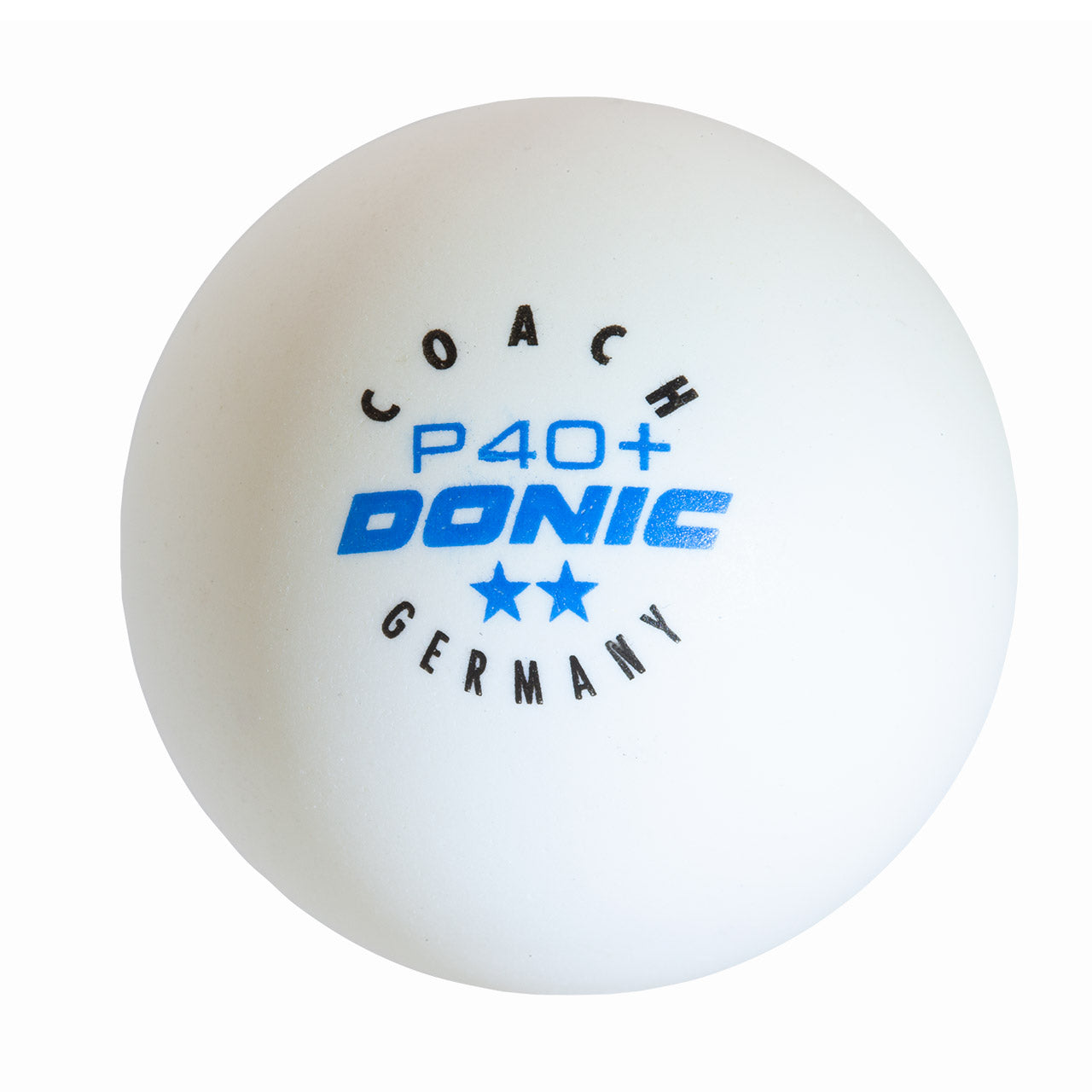 Donic Coach P40+ 2 ster tafeltennisbal training - wit 120 stuks