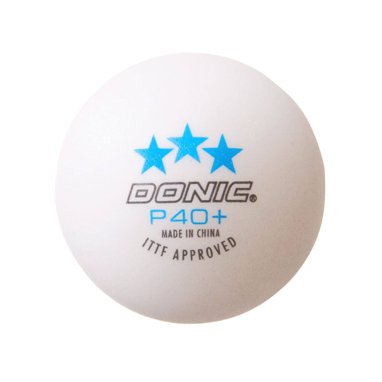 Donic Coach P40+ 3 ster tafeltennisbal wedstrijd - wit 12 (4x3) stuks