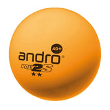 Andro Poly2S 2 ster tafeltennisbal training - oranje 720 (10x72) stuks