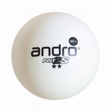 Andro Poly2S 2 ster tafeltennisbal training - wit 720 (10x72) stuks