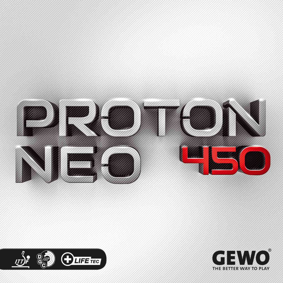 Gewo Proton Neo 450 rubber