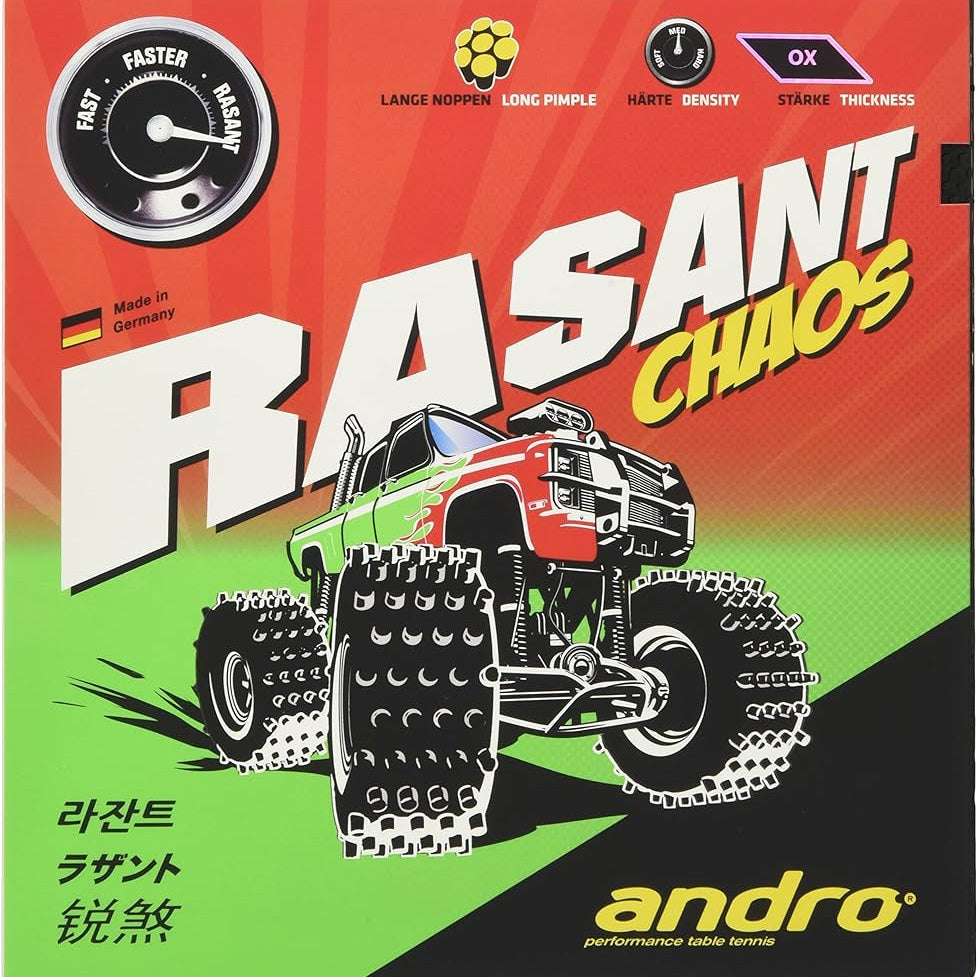 Andro Rasant Chaos rubber - long pimples