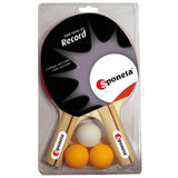 Sponeta - set Record tafeltennisbatje 2 stuks + ballen