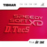 Tibhar Speedy Soft XD D.TecS rubber - short pimples