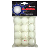 Sponeta table tennis ball training - white 12 pieces