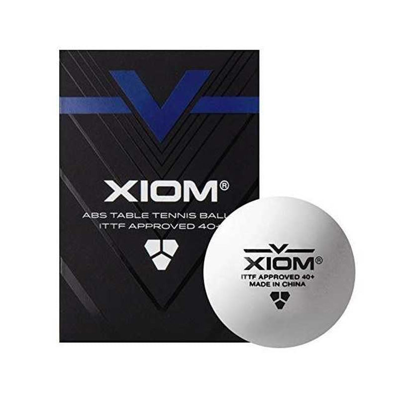 Xiom V 40+ 3 ster tafeltennisbal wedstrijd - wit 6 stuks