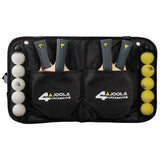 Joola - set Quattro tafeltennisbatje 4 stuks + ballen + draagtas