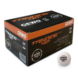 GEWO Training 3 star table tennis ball - white 24 pieces