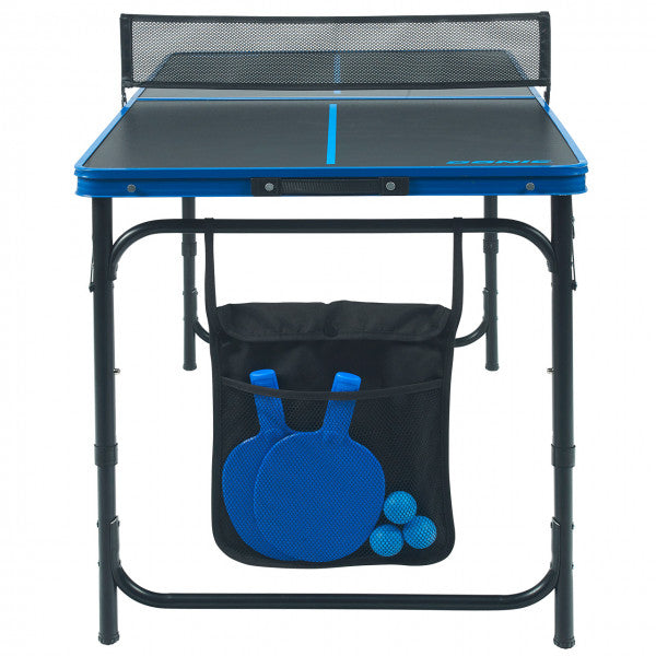 Donic Midi Portable Pro indoor hobby tafeltennistafel + batjes + ballen + draagtas