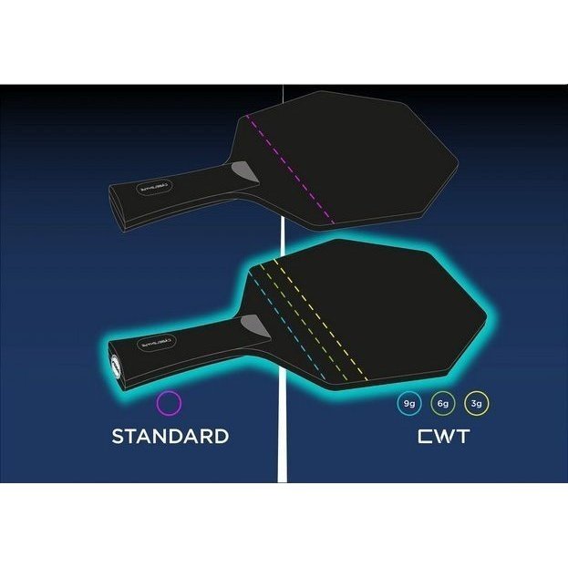 Stiga Cybershape Carbon CWT OFF+ tafeltennis frame